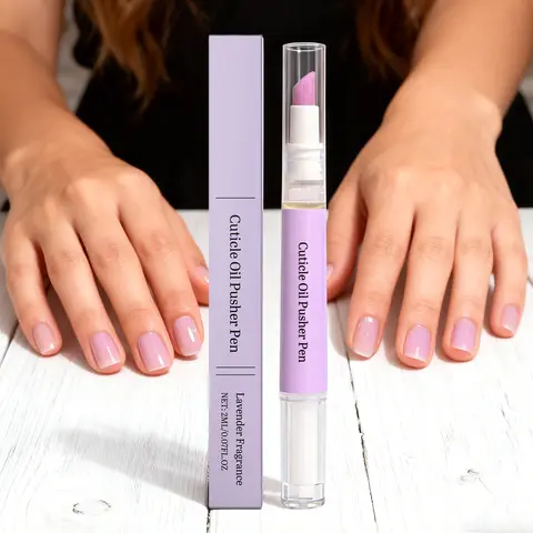 Bilashmart Nail Cuticle Oil Pen Anti Cracking Strengthening Nourishing Cuticle Repair Remove Dead Skin Beauty Health Nail Nutrition Oil Pen