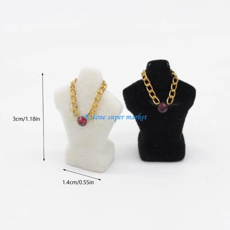 

090B Flexible DIY Miniature Dollhouses Jewelry Set 1/12 Scale Metal for Custom Configurations