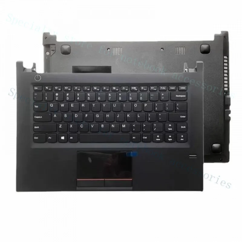 A + для Lenovo E42 E42-80 V510-14IKB клавиатура с упором для рук для ноутбука в сборе/черная крышка
