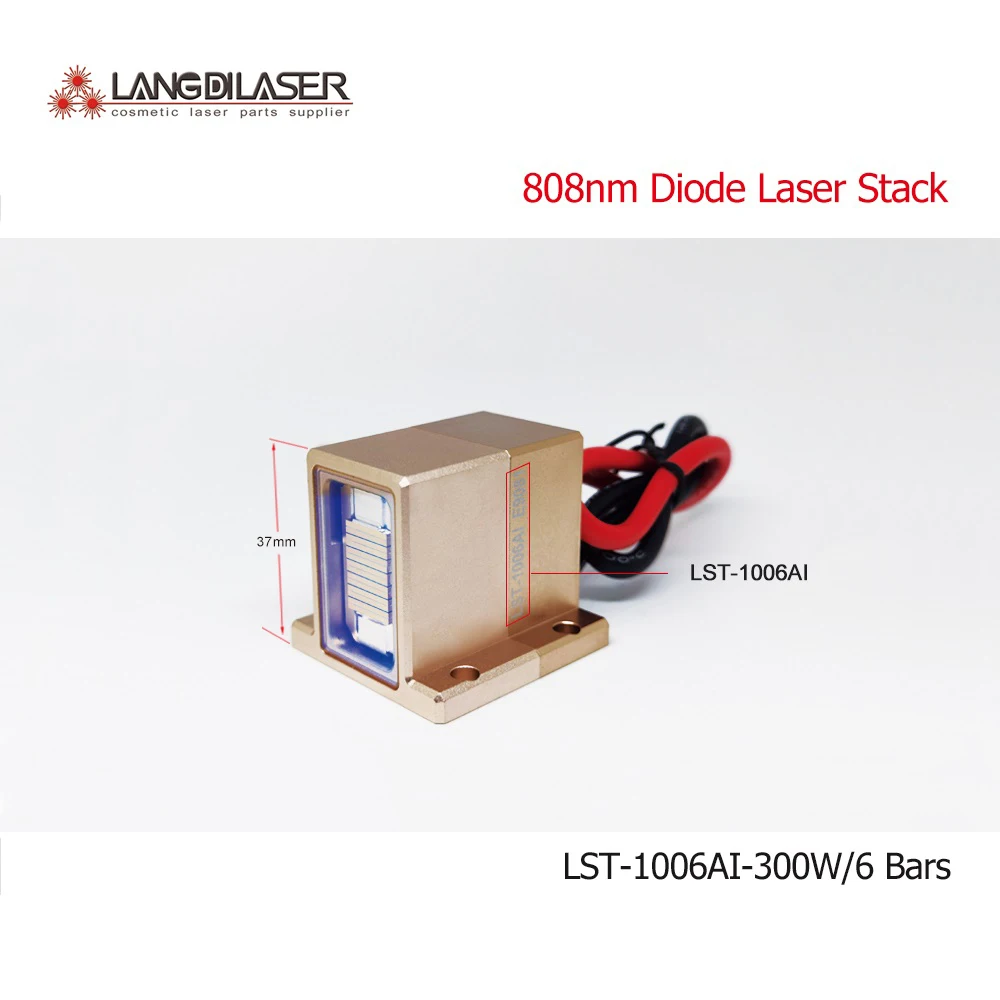 

LST-1006AI Laser Stack For Permanent Laser Hair Removal / 808nm / 6 Bars Installation / Each Bar 50W / Total Power : 300W