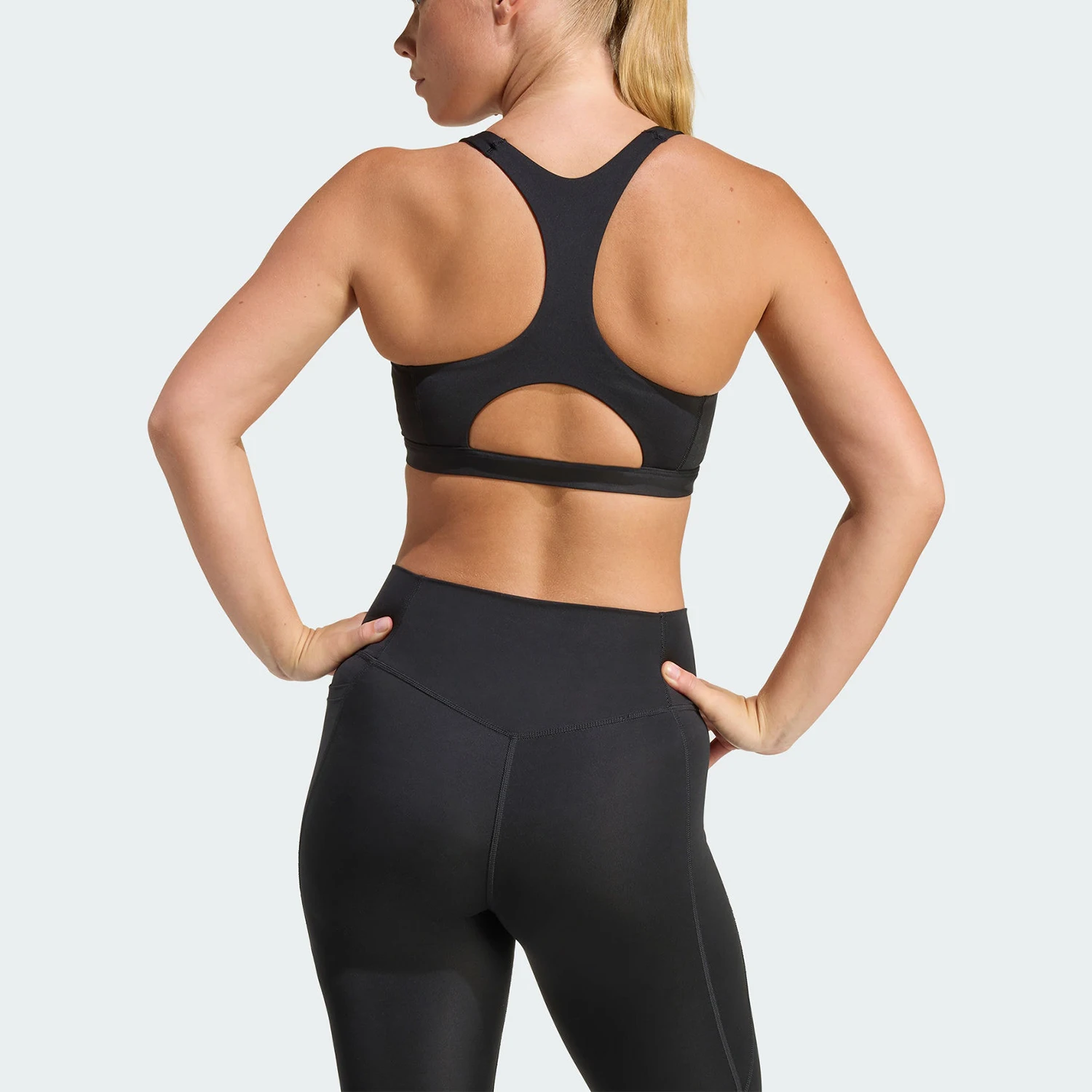 Adidas genuine comfortable women's breathable casual minimalist sports bra KB4386