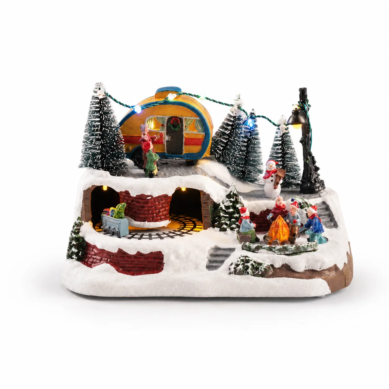 picnic-bonfire-little-christmas-music-ornament-festive-cabin-decoration-tunnel-rotating-train-tabletop-decor-gift-idea