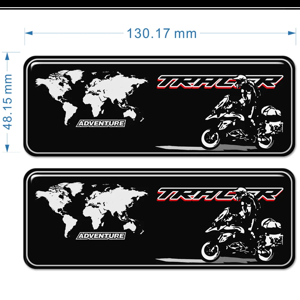 For Yamaha MT09 MT 09 Tracer 900 GT MT-09 Motorcycle Gas Fuel Oil Kit Knee Tank Pad Stickers Decals