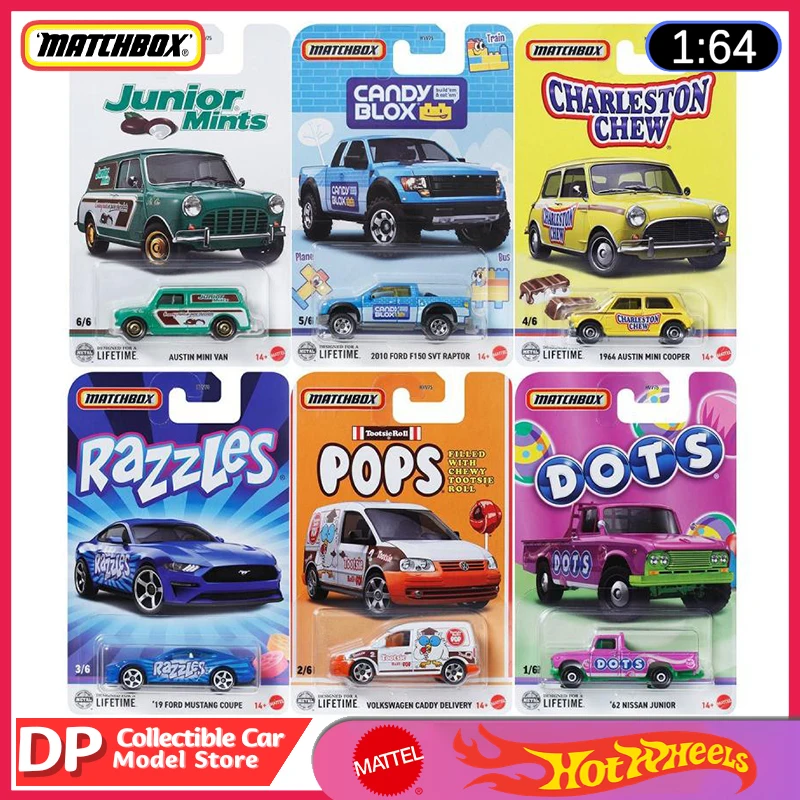 

Ship Now, 2025 Matchbox Candy Series Set Ford Volkswagen Nissan 1:64 Scale Diecast Vehicle Model Cars