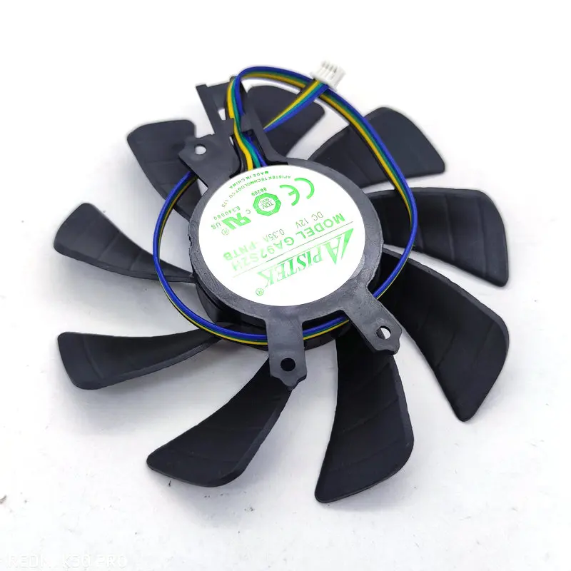 Вентилятор охлаждения видеокарты ZOTAC GTX1060 GA92S2H DC12V 0,35A