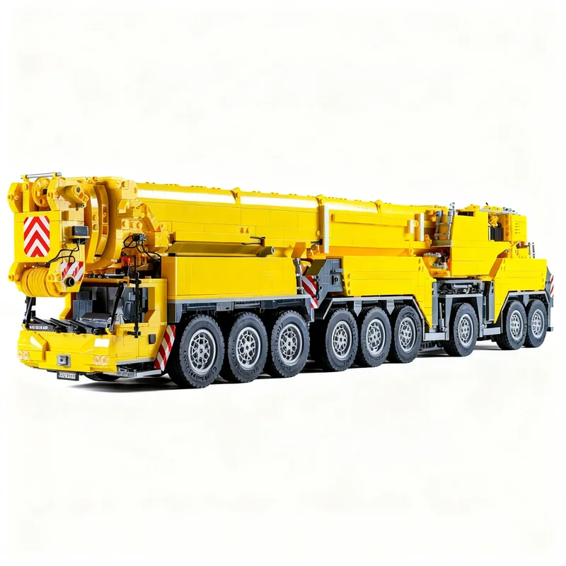 NEW 9086PCS MOC City 1:24 Scale Liebhering LTM 1750-9.1 Crane Model DIY Creative Ideas Technology Assembly Toy Gift Brick Blocks