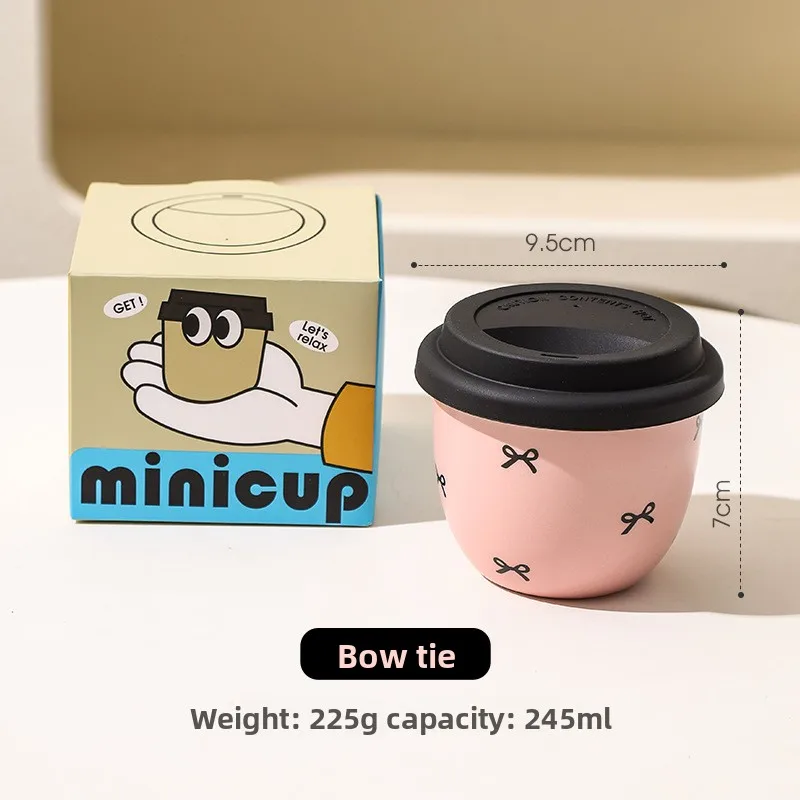 

Розовая ручная кофейная чашка, милая ручная чашка с крышкой, вода для подруги, французская красивая питьевая вода, керамика