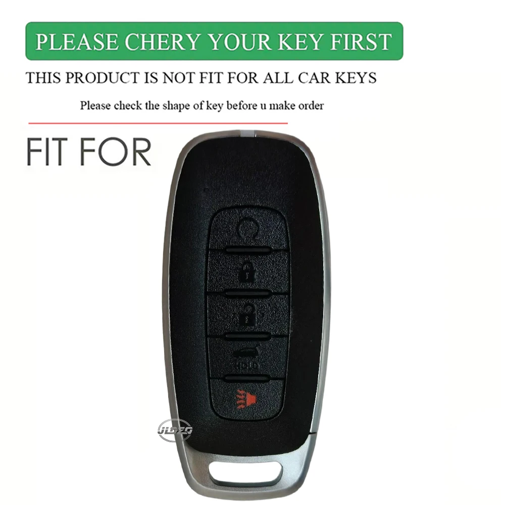 Car Key Case Cover Holder Shell for Nissan Leaf Juke Micra Qashqai J11 X-Trail T32 Tiida Pathfinder Versa Note Patrol Fob