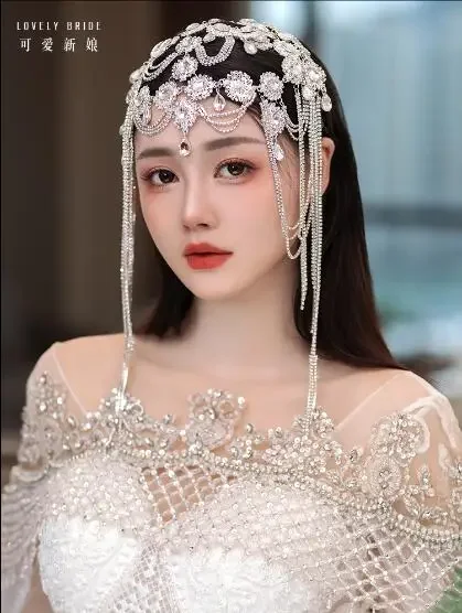 

Retro Wedding Dress Style Bridal Headwear Baroque Style