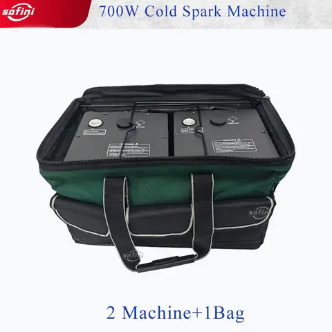 700W Cold Spark Machine Ti Powder 650W Cold Sparkler Machine Bag Only DMX Firework  700W  Ti Powder