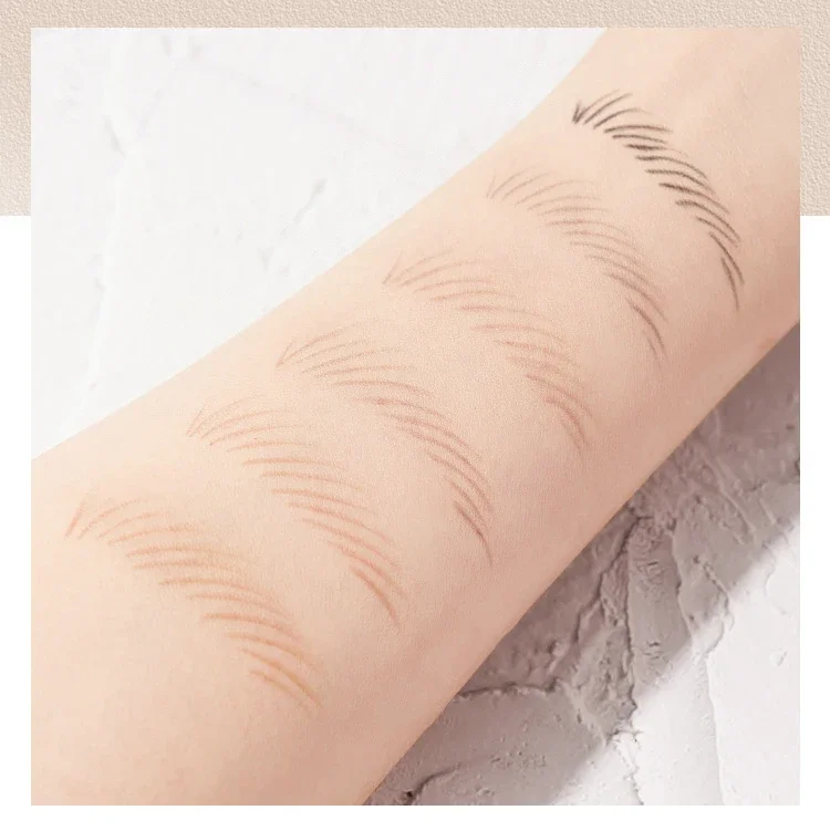 5Pcs Augenbraue Bleistift Microblading Liefert Wasserdichte Augenbraue Tattoo Tönung Enhancer Mit Spitzer Stirn 10Pcs Stirn Trimmer Klinge – Detail 9