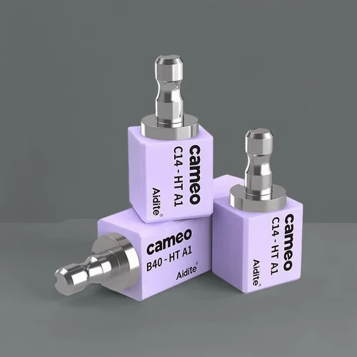 Imagen 1 del producto Bloques C14 de disilicato de litio sin vidrio de sinterización, materiales de restauración instantáneas de cerámica, LT HT, CAD CAM Dental, 5 uds.