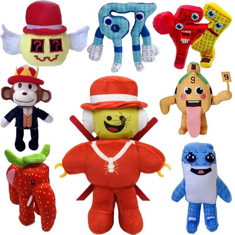 

Стальная игра Brainrot, плюшевая игрушка, игра с клубничным слоном, периферийные устройства, мультяшная милая мягкая плюшевая игрушка, украшение для комнаты, детский подарок