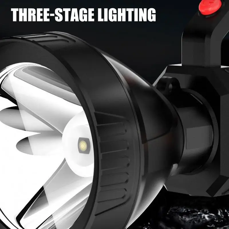 Solar Rechargeable Flashlight Portable Outdoor Flashlight Rechargeable Torch For Camping Hiking Cycling Portable Outdoor