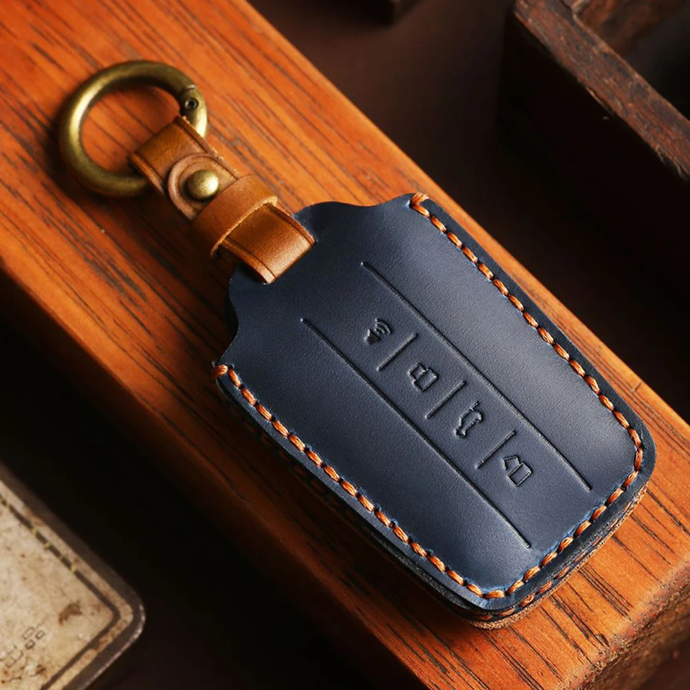 for trendy Leather Key Cover Case Keyring for Great Wall for wey Tank 300 GT Compatibility and Functionality