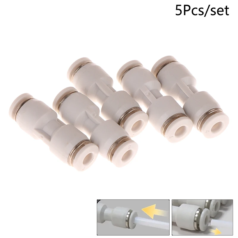 5Pcs 1.75mm Filament Splitter Bambulab Ptfe Fitting 3D Printer For Bambu Lab X1 X1C X1E P1P P1S A1 PTFE Tube Connector Pneumatic