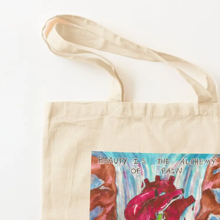 Alchemy of Pain Tote Bag reusable grocery bags Women's bag hand bags hand bag