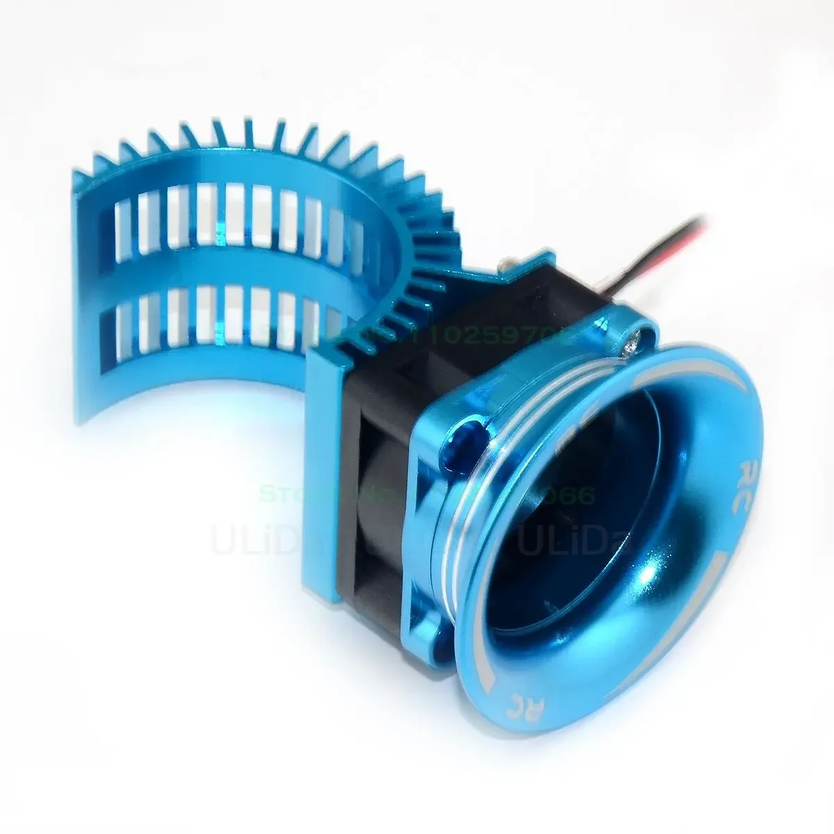 540 550 3674 36mm Motor Heat Sink +Cooling Fan + Air Channe Cover for Traxxas fit Axial SCX10 TAMIYA WLtoys HSP 1/10 RC Car Boat