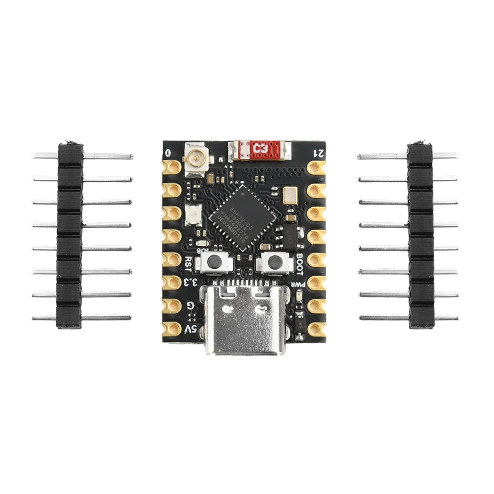 ESP32-C3 Wi-Fi and Bluetooth Development Board, Development Module with External Antenna Port, Type-C Port