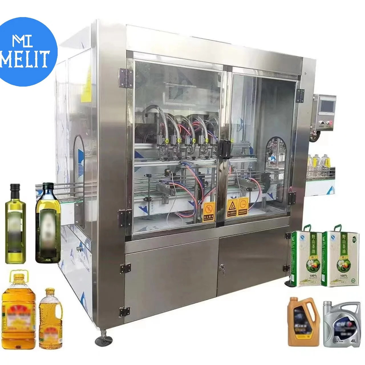 Línea de producción completamente automática del proveedor de fábrica para máquinas llenadoras de aceitunas, aceites comestibles y aceites de palma