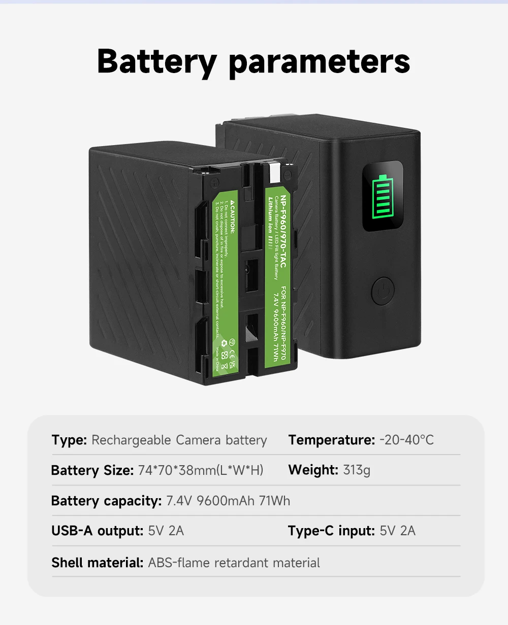 PALO 9600 mAh NP-F960 NP-970 Batterie Für Sony CCCD-TR1 CCD-TR200 CCD-TR215 CCD-TR3 CCD-TR67 CCD-TR300 CCD-TR87 CCD-TR818 Batterie – Detail 10