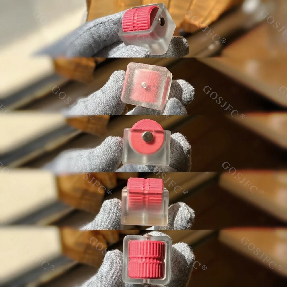 Candy Fidget Roller PC Transparant Dingding Coin Fidget Speelgoed voor volwassenen Stress Relief Speelgoed Antistress EDC