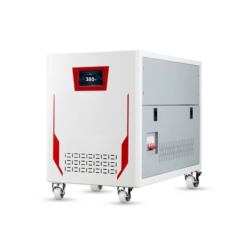 industrial automatic three‑phase voltage stabilizer 6kva‑20kva high power 380V lifting power regulator