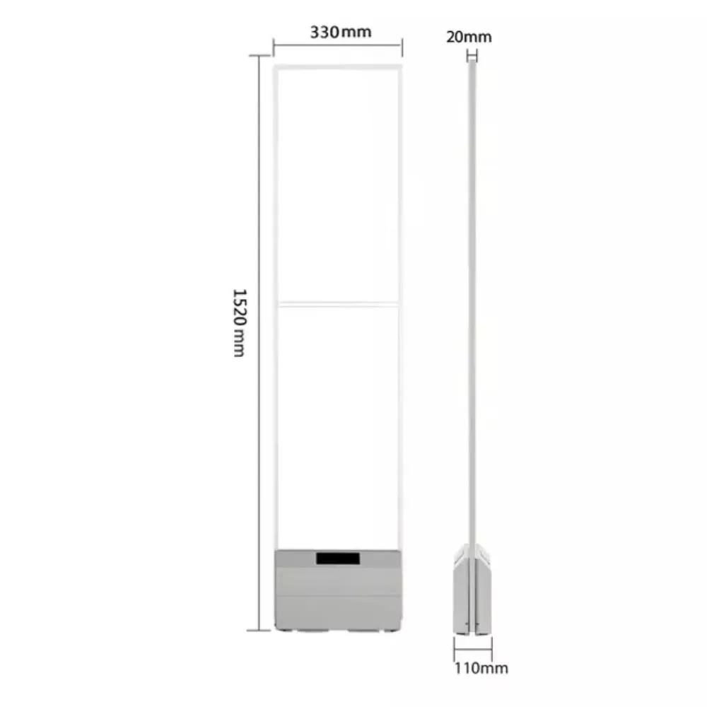 

Supermarket Wholesale Retail Anti-Theft Security System EAS Acrylic Antenna Effective Anti-Theft Measures