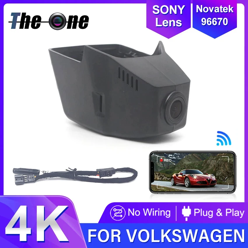 

Plug and Play Dashcam for Volkswagen VW Passat CC Allspace Atlas Golf Arteon Sharan Magotan Dash Cam for Skoda Seat Car DVR