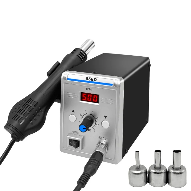 858D /8586 LED Display Hot air g un Soldering Station Temperature Adjustable Digital Welding Station