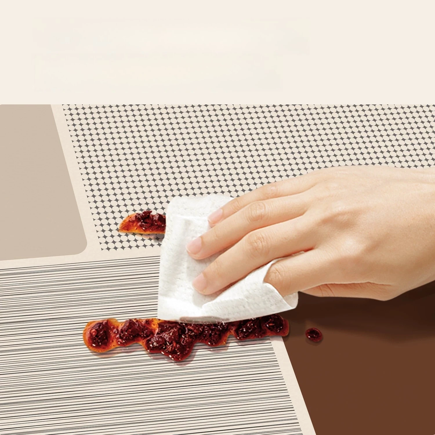Bedside table mat universal cover towel high luxury bedroom dust cover waterproof,oil-proof and scalding leave-in table matcloth