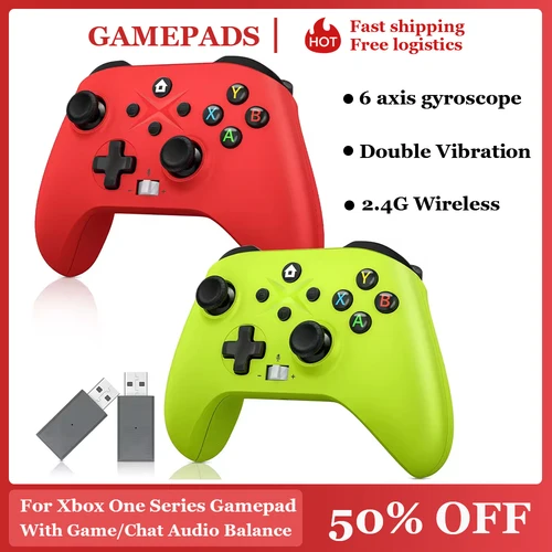 Imagen 1 del producto Mando inalámbrico para Xbox One/Xbox Series X/S/controladores de PC con función giroscópica Turbo de seis ejes mando de consolas de juegos