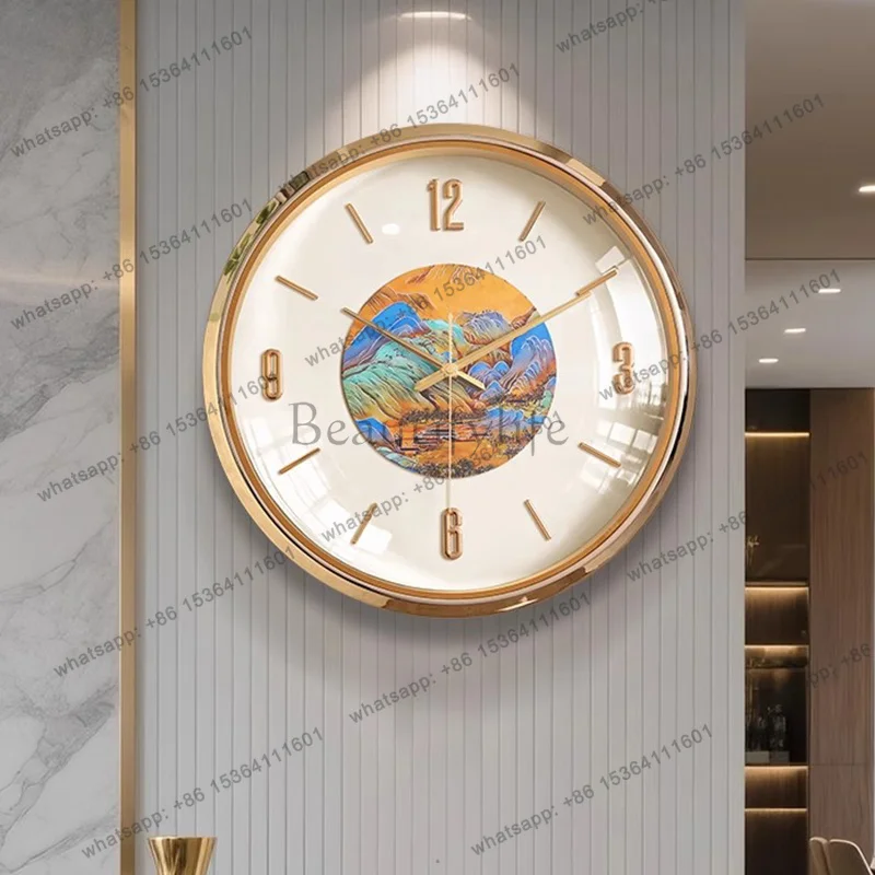 Best Sellers Round Minimalist Wall Clocks Digital Kitchen Modern Aesthetic Cute Simple Wall Clocks Restaurant Art Mural Horloge