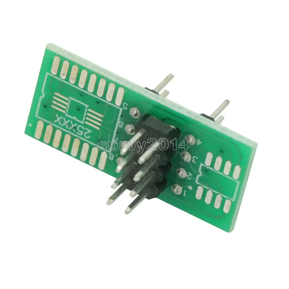 SOP8 SOIC8 Test Clip For 24Cx 93/25 in-Circuit Programming EEPROM+ 2 Adapters For arduino Board