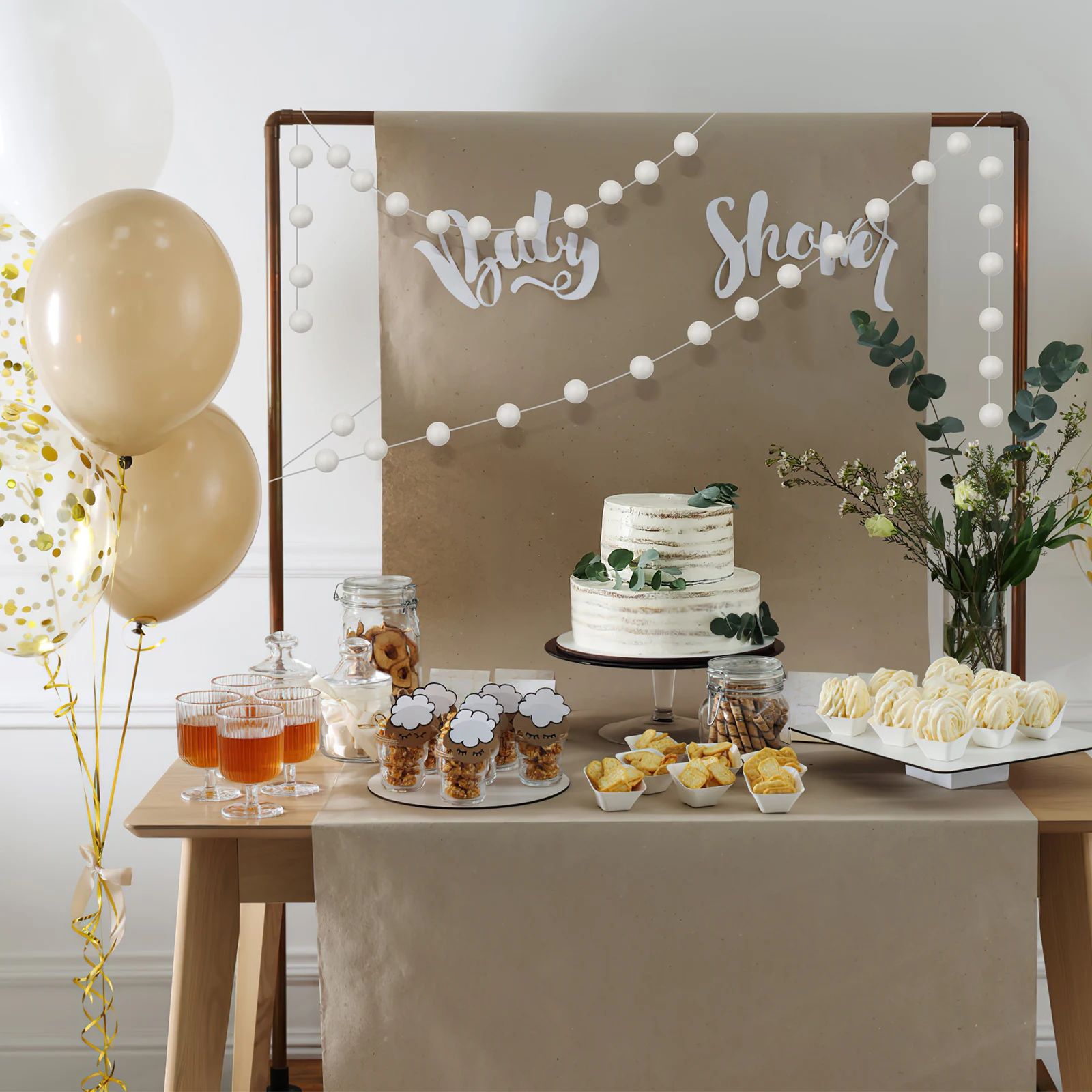 

200Pcs White Solid Polystyrene Balls 2cm Round Craft Decoration DIY Wedding Party Polystyrene Balls Craft Ball