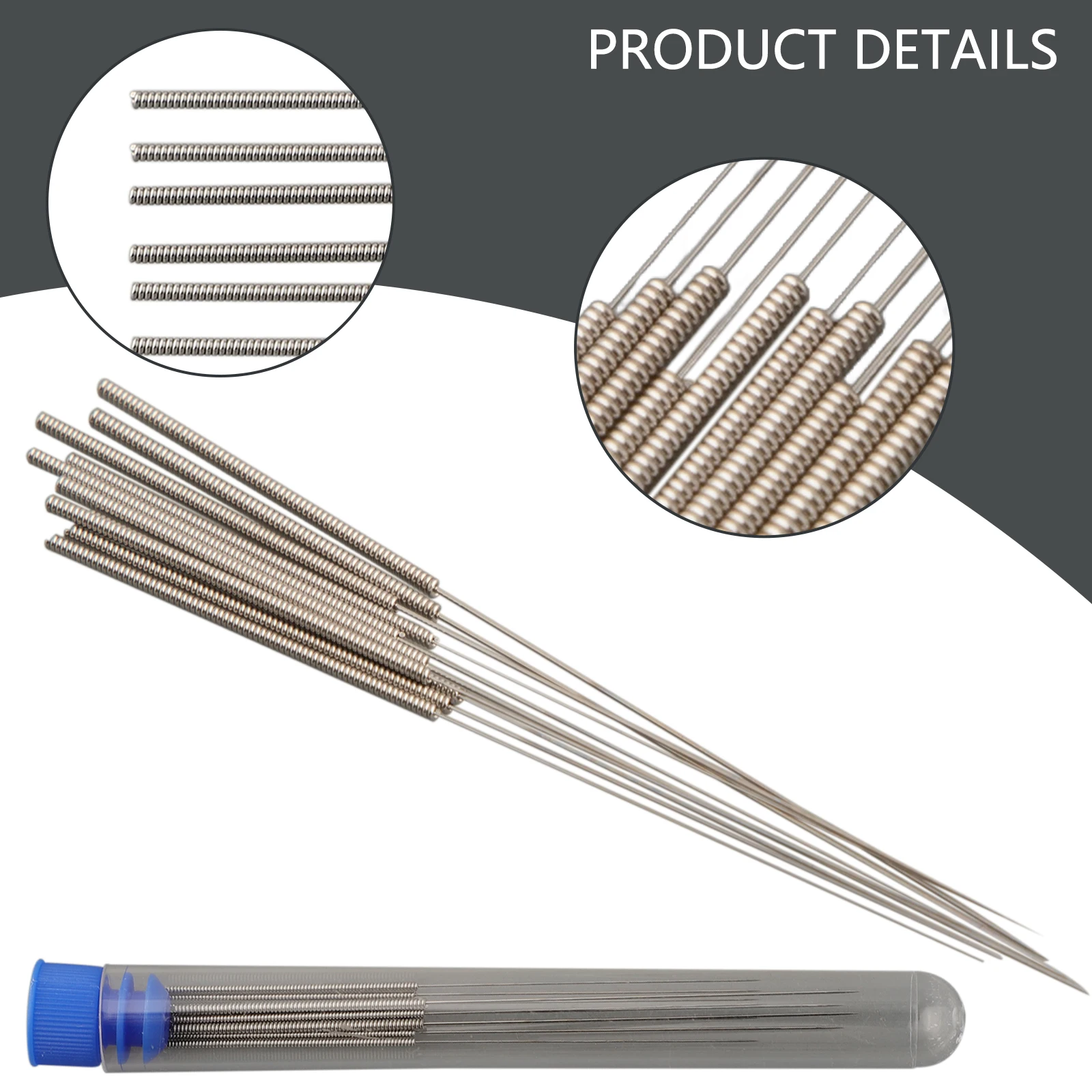 Kit Cleaning Needle 0.2/0.25/0.3/0.35/0.4mm Clean Clogged Nozzles Metal Material Plastic + Stainless Steel High Quality