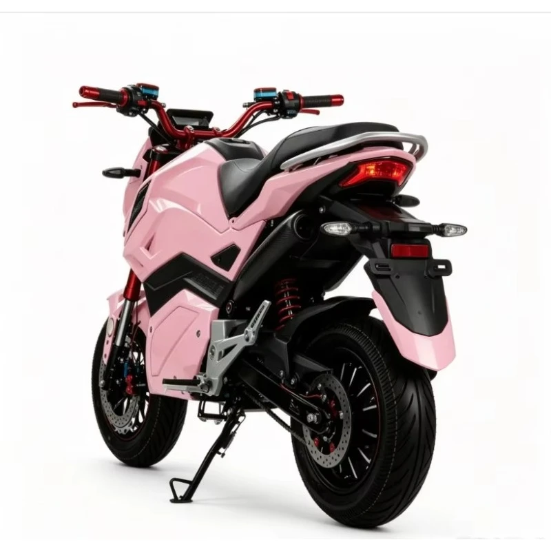 Manufacturer Wholesale Off-Road Two Wheel Electric Motorcycle Dual Disc Brakes Racing Class Dirt Bike Cool Design E-streetbke