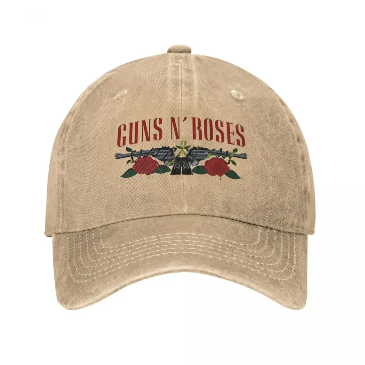قبعة بيسبول Guns N Roses Band Merch للرجال والنساء، قبعة سائق الشاحنة كاجوال قابلة للتعديل