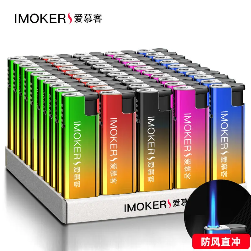 25pc Windproof Cigarette Lighter, Thickened Refillable Igniter, Custom Logo Supported Wholesale, Survival Fire Outdoor Camping