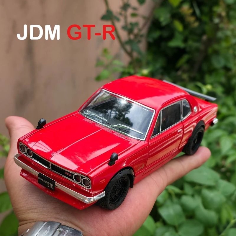

Simulation 1/22 Scale Hakosuka Skyline 2000 GT R Alloy Car Model Sound Light Collection Miniature Voiture Home Decor Toy Vehicle