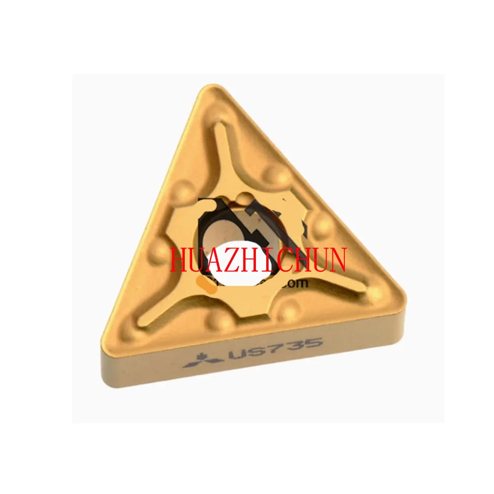 

HUAZHICHUN TNMG160404-MA US735 Carbide Inserts Milling Cutter Tool