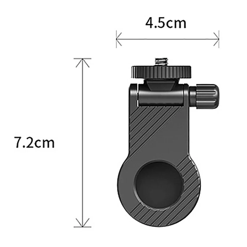 1 pçs mini luz de preenchimento clipe plástico portátil telefone móvel computador luz preenchimento 1/4 parafuso montagem câmera fixa flash titular