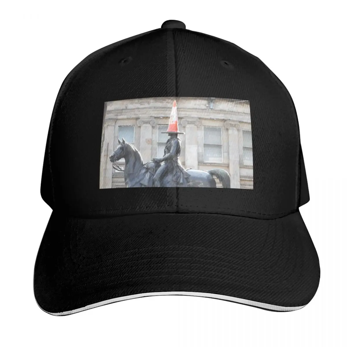 Scottish Photography Series (Vectorized) - Duke of Wellington Statue Glasgow #2 Baseball Cap