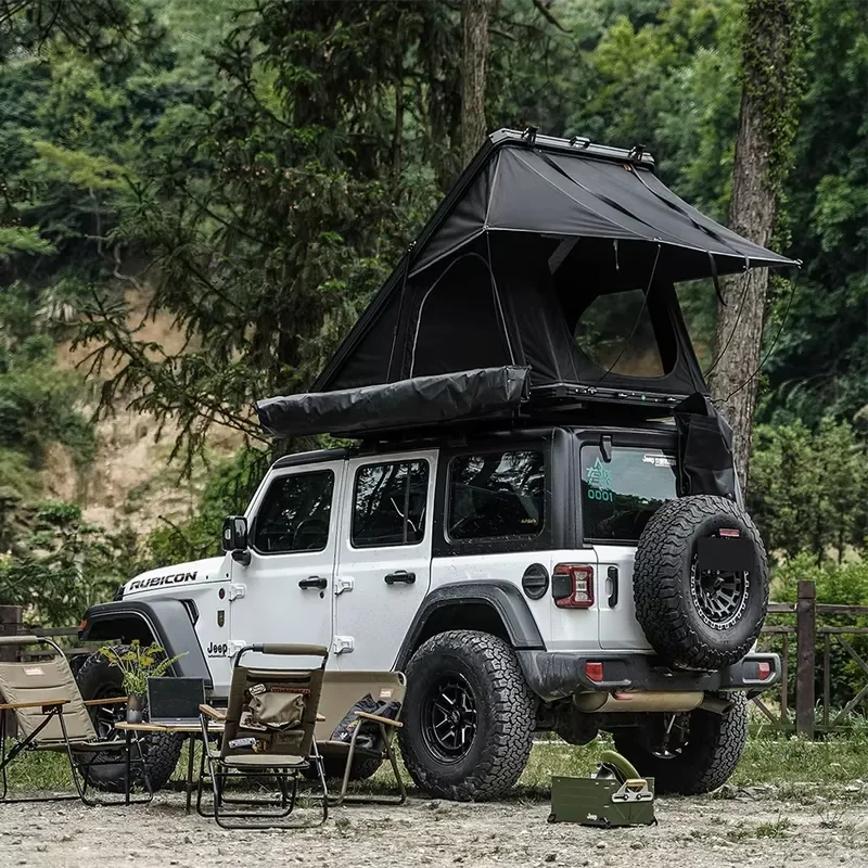 Rooftop Tent Hard Shell Camping Aluminium Roof Top Tent Van Car SUV Truck Clamp Hardshell Roof Tents