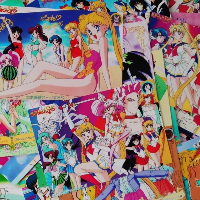 New Sailor Moon Anime Peripheral Five-Inch Postcard Kawaii High-Value Card Fashion Cartoon Personalized Holiday Gift Wholesale view 2