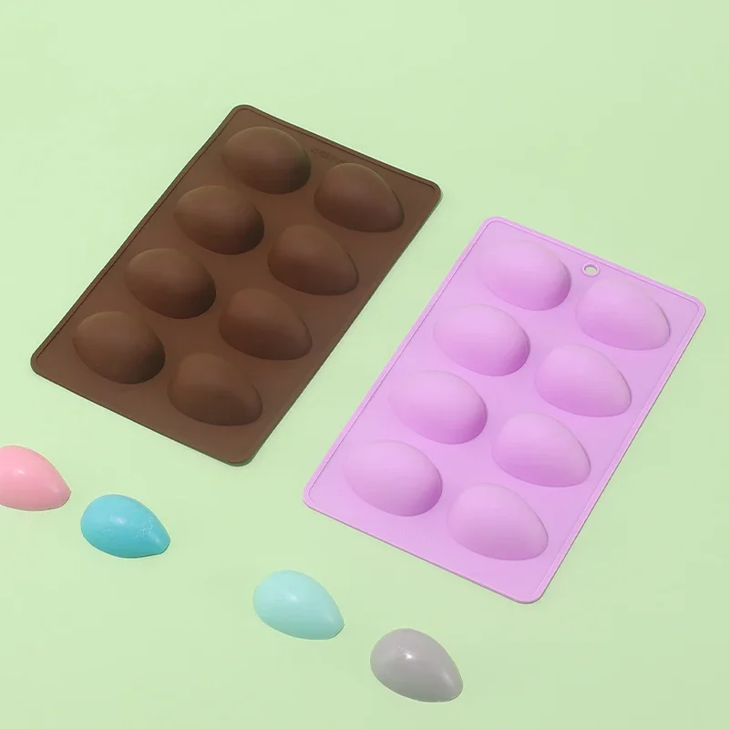 

Oval Silicone Mold DIY Handmade Soap Molds Mousse Cake Form Soap Jelly Mould Ice Cube Maker Craft Supplies Kitchen Baking Tools