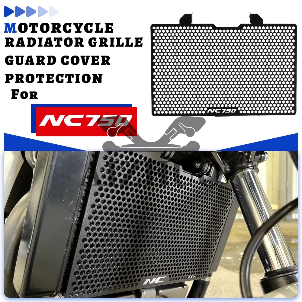 لهوندا NC 750X NC 750X NC750X 2021 2022 NC750X 2024 2023 دراجة نارية اكسسوارات المبرد الحرس غطاء مصبغة حماية