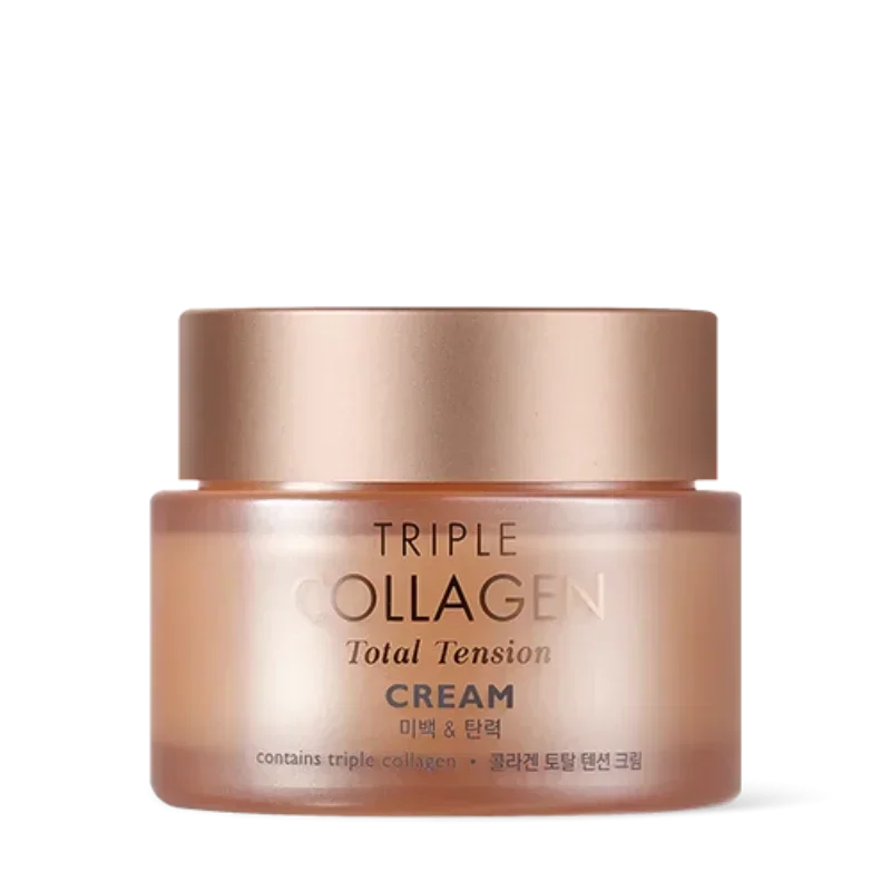

Korea Tonymoly Triple Collagen Total Tension Cream 80ml Anti-wrinkle Whitening Nourishing Moisturizing Anti-aging Face Skin Care