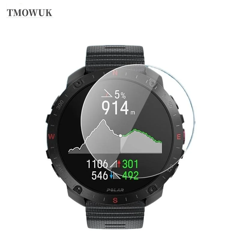 

For Polar Grit X2 pro GritX2 Tempered Glass Screen Protector Watch Film HD Clear 9H Anti-Scratch Accessories
