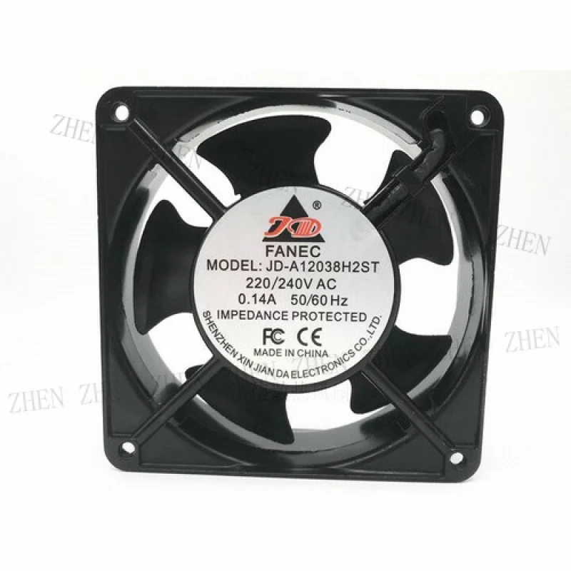 

Y 1 шт. для FANEC JD-A12038H2ST 220/240 В 0,14 А 12 см вентилятор охлаждения шкафа *